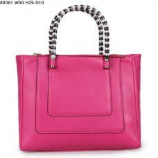 Bvlgari Nowa skórzana torba do noszenia Serpenti Ferrari Fuschia 80381 Bvlgari Nowa skórzana torba do noszenia Serpenti Ferrari Fuschia 80381