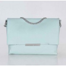 Celine Blade Flap Oryginalna skórzana torba na ramię Jasnoniebieska 3078A Celine Blade Flap Oryginalna skórzana torba na ramię Jasnoniebieska 3078A