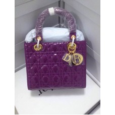 Replika torebki Dior Lady Default Snakeskin Purple