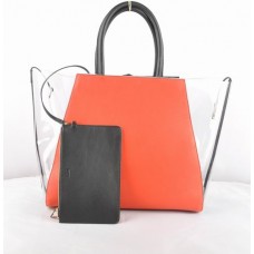 Fendi 2Jours Czarna Przezroczysta Torba PVC