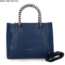 Bvlgari Nowa skórzana torba do noszenia Serpenti Ferrari Szafirowo-Niebieska 80381 Bvlgari Nowa skórzana torba do noszenia Serpenti Ferrari Szafirowo-Niebieska 80381