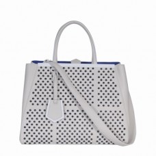 Torba Fendi 2Jours White Ferrari Leather Clinch Bolt
