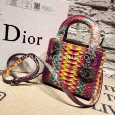 Replika torebki Dior Lady Totes z fioletowej skóry cielęcej