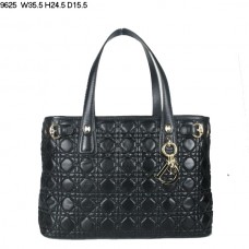 Dior Panarea Średnia Torba na Ramię Czarna Skóra Jagnięca (Złote Okucia) 9625 Dior Panarea Średnia Torba na Ramię Czarna Skóra Jagnięca (Złote Okucia) 9625