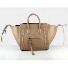Torebki Celine Boston Square Shrimp Pink Calfski