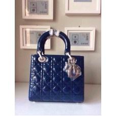 Replika Dior Lady Default Leather Blue Replika Dior Lady Default Leather Blue