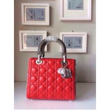 Replika torebki Dior Lady Default Totes Lambskin Handbag Replica-18