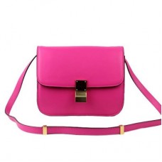 Celine Clasp Classic Box Medium Bag Rose Celine Clasp Classic Box Medium Bag Rose