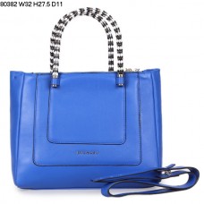 Bvlgari Nowa torba do noszenia w ręku Serpenti ze skóry cielęcej, niebieska 80382 Bvlgari Nowa torba do noszenia w ręku Serpenti ze skóry cielęcej, niebieska 80382
