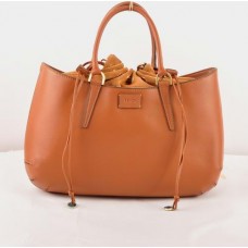 Duża skórzana torba Fendi B Fab Earth Yellow Ferrari z uchwytem u góry Duża skórzana torba Fendi B Fab Earth Yellow Ferrari z uchwytem u góry