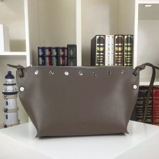 Torba marynarska Celine średniej wielkości ze skóry cielęcej w kolorze khaki