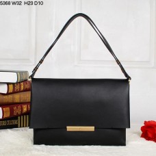 Celine Blade Flap Torba na ramię ze skóry cielęcej, czarna, 5368 Celine Blade Flap Torba na ramię ze skóry cielęcej, czarna, 5368