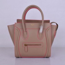 Torba podróżna Celine Medium Luggage Tote w kolorze moreli i róży Torba podróżna Celine Medium Luggage Tote w kolorze moreli i róży