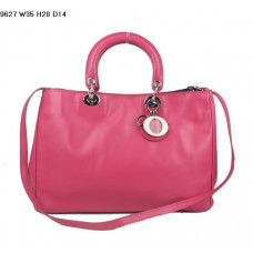 Torba Dior Diorissimo Peach Nappa Leather (Silvery Hardware) 9627