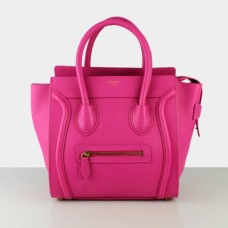 Torba podróżna Celine Medium Luggage Tote Rose Leather Bags Torba podróżna Celine Medium Luggage Tote Rose Leather Bags