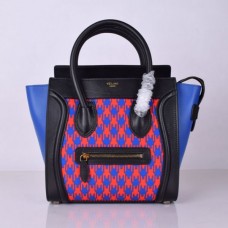 Torba podróżna Celine Medium Luggage Tote w kolorze czarnym w pepitkę Torba podróżna Celine Medium Luggage Tote w kolorze czarnym w pepitkę