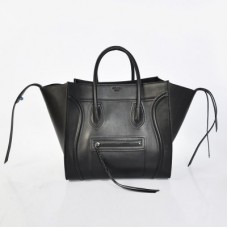 Torebki Celine Black Boston Cowhide