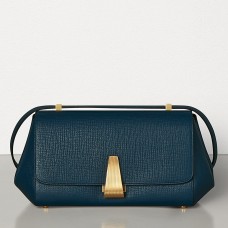 Torebka kątowa Bottega Veneta Small BV w kolorze ciemnoniebieskim z palmellą