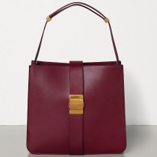 Torebka Bottega Veneta Marie ze skóry nappa w kolorze bordowym