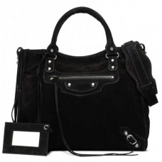 Balenciaga Baby Daim Velo Antracyt/Argente Balenciaga Baby Daim Velo Antracyt/Argente