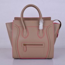Duża torba podróżna Celine w kolorze moreli i róży, 30 cm Duża torba podróżna Celine w kolorze moreli i róży, 30 cm