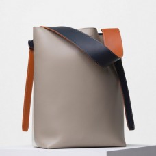 Celine Twisted Cabas Mała Torebka z Kwarcem/Naturalną Skórą Cielęcą Celine Twisted Cabas Mała Torebka z Kwarcem/Naturalną Skórą Cielęcą