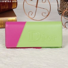 Portfel Christian Dior Multicolor Lime/Peach Flap 119 Portfel Christian Dior Multicolor Lime/Peach Flap 119