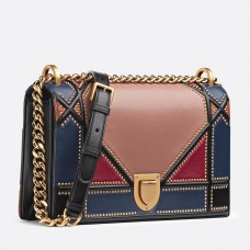 Torba Dior Diorama w wielokolorowym patchworku Torba Dior Diorama w wielokolorowym patchworku