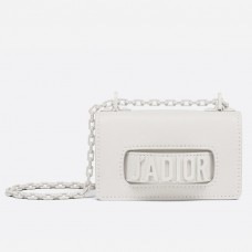 Torebka Dior Mini J'Adior w kolorze białym, ultramatowa skóra cielęca Torebka Dior Mini J'Adior w kolorze białym, ultramatowa skóra cielęca