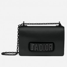 Torebka Dior J'Adior Flap Bag w kolorze czarnym, ultramatowym, ze skóry cielęcej Torebka Dior J'Adior Flap Bag w kolorze czarnym, ultramatowym, ze skóry cielęcej