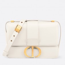 Torba na ramię Dior 30 Montaigne z białej skóry cielęcej Torba na ramię Dior 30 Montaigne z białej skóry cielęcej