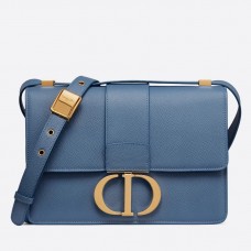 Torebka Dior 30 Montaigne z niebieskiego denimu z licową skórą cielęcą Torebka Dior 30 Montaigne z niebieskiego denimu z licową skórą cielęcą
