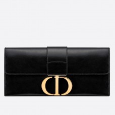 Kopertówka Dior 30 Montaigne z czarnej skóry jagnięcej Kopertówka Dior 30 Montaigne z czarnej skóry jagnięcej