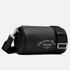 Dior Roller Pouch z czarnej licowej skóry cielęcej Dior Roller Pouch z czarnej licowej skóry cielęcej