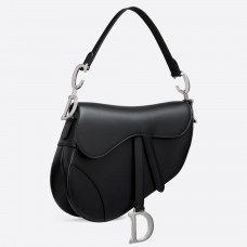 Torebka Dior Saddle Bag z czarnej miękkiej skóry cielęcej Torebka Dior Saddle Bag z czarnej miękkiej skóry cielęcej