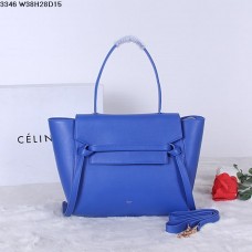 Torebka Celine z niebieskiej naturalnej skóry cielęcej Torebka Celine z niebieskiej naturalnej skóry cielęcej