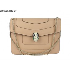 Torba na ramię Bvlgari Serpenti Calfskin Leather GM w kolorze różowym 233 Torba na ramię Bvlgari Serpenti Calfskin Leather GM w kolorze różowym 233