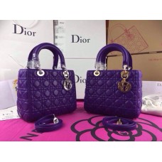 Torebka AAA Dior Lady Default Purple