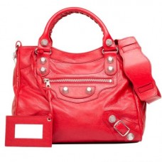 Balenciaga Giant 21 Silver Velo Coquelicot Balenciaga Giant 21 Silver Velo Coquelicot