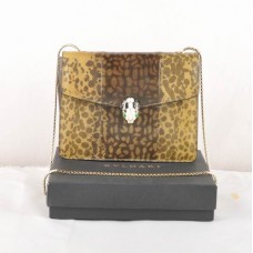 Torba na ramię Bvlgari Serpenti Snake Veins Leather Apricot 605 Torba na ramię Bvlgari Serpenti Snake Veins Leather Apricot 605