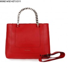 Bvlgari Nowa torba do noszenia w ręku Serpenti ze skóry cielęcej w kolorze czerwonym 80382 Bvlgari Nowa torba do noszenia w ręku Serpenti ze skóry cielęcej w kolorze czerwonym 80382