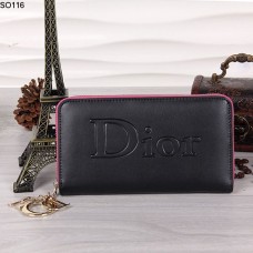 Portfel Christian Dior Black Zipper 116 Portfel Christian Dior Black Zipper 116